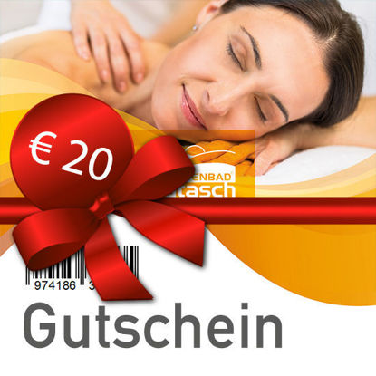 Bild von Gutschein Massage 20 Euro